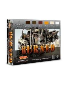 Burned Matt Colours high pigment content - Lifecolor CS29