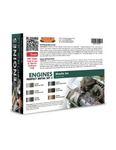 Engines Perfect Metal - Set 3 - Lifecolor CS51 2