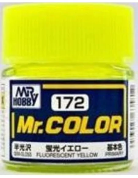 Mr Hobby -Gunze Mr. Color (10 ml) Fluoerscent Yellow - Mr Hobby - G...