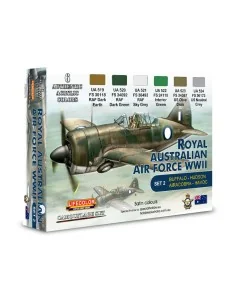 Australian Air Force WWII (RAAF) Set 2 - Lifecolor XS02