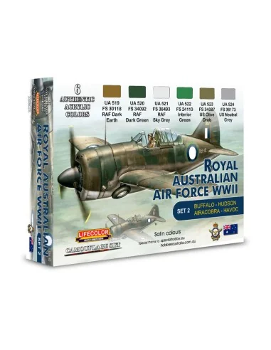 Australian Air Force WWII (RAAF) Set 2 - Lifecolor XS02