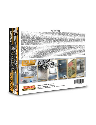 Liquid Pigments Wings & Fuselages Detail Emphasizer - Lifecolor LP06