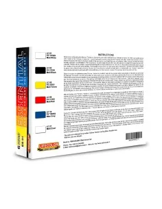 Essential Basic & Primary Colors Set 1 - Lifecolor ES01 2
