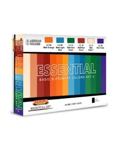 Essential Basic & Primary Colors Set 2 - Lifecolor ES02