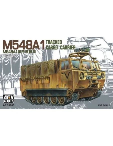 M548A1 Tracked Cargo Carrier, 1/35 - AFV-Club AF35003