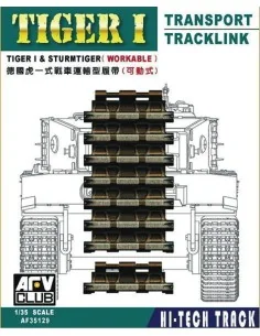 Tiger Transport track workable, 1/35 - AFV-Club AF35129