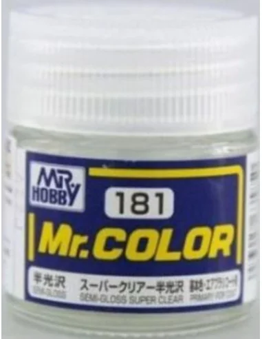 Mr Hobby -Gunze Mr. Color (10 ml) Semi-Gloss Super Clear - Mr Hobby...