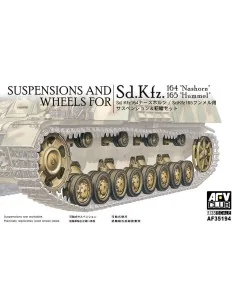 Wheels & suspensions for Panzer IV, 1/35 - AFV-Club AF35194