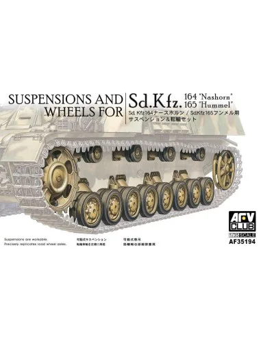 Wheels & suspensions for Panzer IV, 1/35 - AFV-Club AF35194