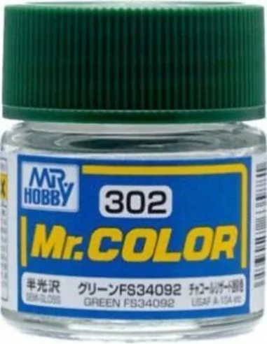Mr Hobby -Gunze Mr. Color (10 ml) Green FS34092 - Mr Hobby - Gunze ...
