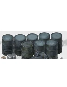 German 20L & 200L Fuel Drums, 1/35 - AFV-Club AF35266 2