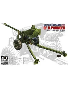 British Mk.4 6pdr Anti-tank Gun, 1/35 - AFV-Club AF35217