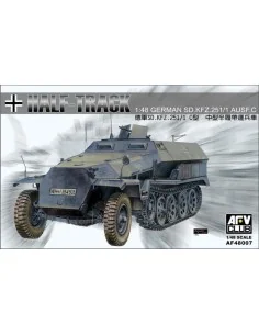 SDKFZ 251 Ausführung C, 1/48 - AFV-Club AF48007