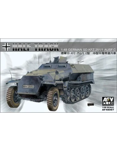 SDKFZ 251 Ausführung C, 1/48 - AFV-Club AF48007