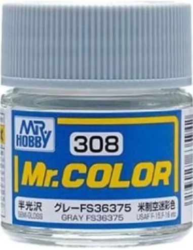 Mr Hobby -Gunze Mr. Color (10 ml) Gray FS36375 - Mr Hobby - Gunze C...