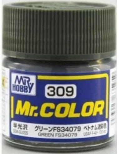 Mr Hobby -Gunze Mr. Color (10 ml) Green FS34079 - Mr Hobby - Gunze ...