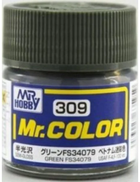 Mr Hobby -Gunze Mr. Color (10 ml) Green FS34079 - Mr Hobby - Gunze ...