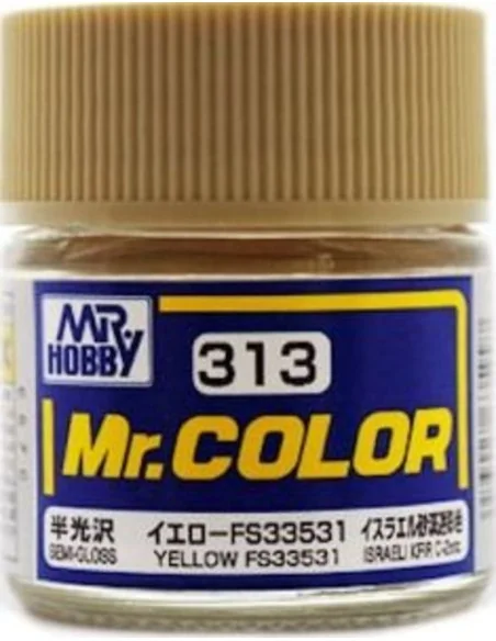 Mr Hobby -Gunze Mr. Color (10 ml) Yellow FS33531 - Mr Hobby - Gunze...