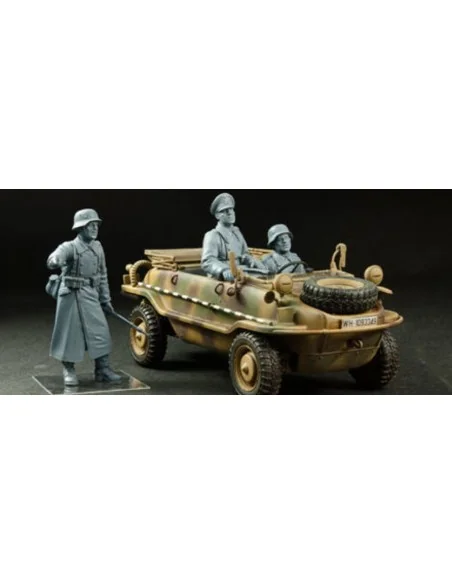 German VK128 crews in Eastern Front-3 Fi, 1/35 - Hobby Fan HF724