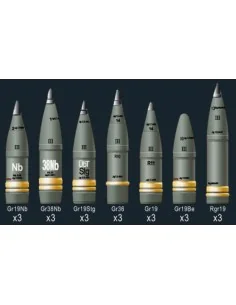 SFH18 Howitzer Ammunition, 1/35 - AFV-Club AG35043
