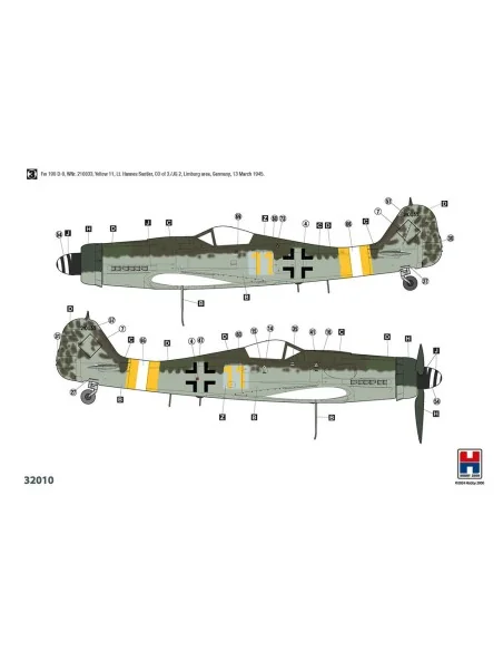[NO_DESC] Fw 190 D-9 Early Production, 1/32 - Hobby 2000 32010