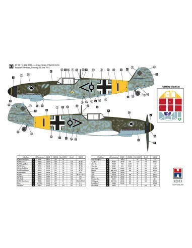 Bf 109 F-2 Eastern Front, 1/32 - Hobby 2000 32013