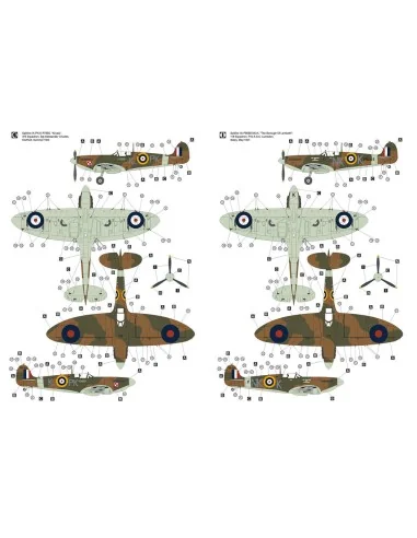 Supermarine Spitfire IIA w/Rotol Propeller, 1/32 - Hobby 2000 32002