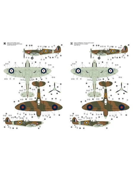 Supermarine Spitfire IIA w/Rotol Propeller, 1/32 - Hobby 2000 32002