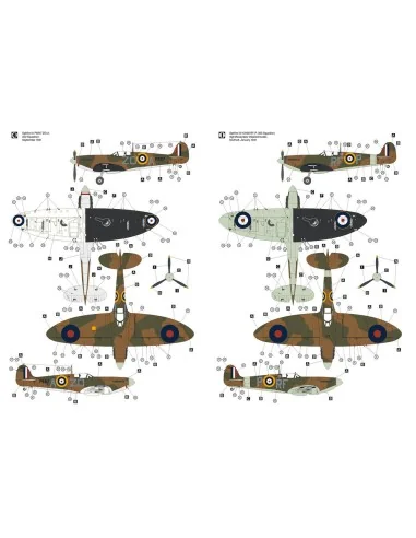 Supermarine Spitfire IA, 1/32 - Hobby 2000 32001