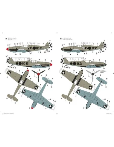 [NO_DESC] Messerschmitt Bf 119 E-3 Legion Condor, 1/32 - Hobby 2000...