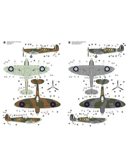 [NO_DESC] Supermarine Spitfire IA, 1/32 - Hobby 2000 32001