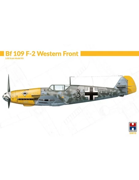 Bf 109 F-2 Western Front, 1/32 - Hobby 2000 32015