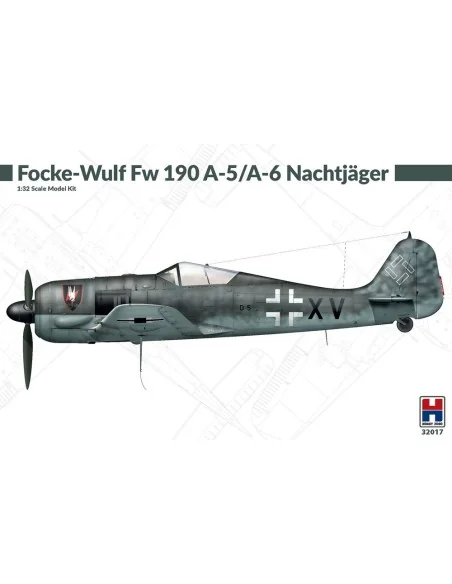 Focke-Wulf Fw 190 A-5/A-6 Nachtjager, 1/32 - Hobby 2000 H2K32017