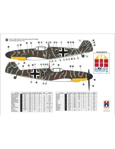 Bf 109 F-2 Western Front, 1/32 - Hobby 2000 32015