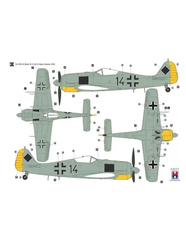 Focke-Wulf Fw 190 A-5/A-6 Nachtjager, 1/32 - Hobby 2000 H2K32017