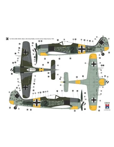 Focke-Wulf Fw 190 A-6 Eastern Front, 1/32 - Hobby 2000 H2K32018