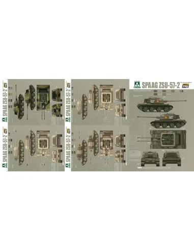 ZSU-57-2 1955-2017 (w/bonus 11 painting and marking), 1/35 - Hobby ...