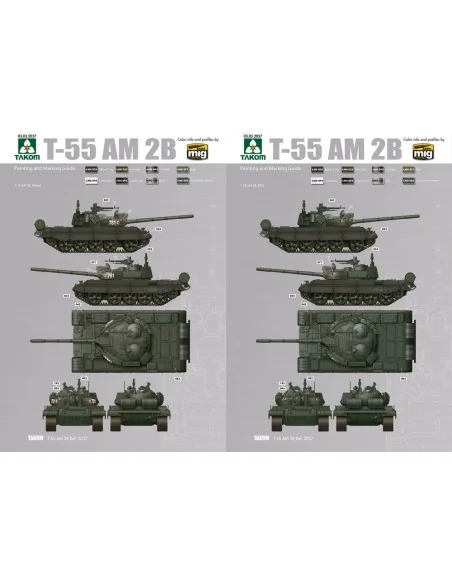 T-55AM2B "Kladivo" (w/bonus 4 painting and marking), 1/35 - Hobby 2...