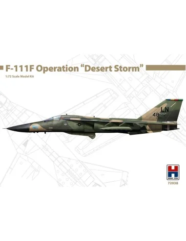 F-111F Operation " Desert Storm " - NEW, 1/72 - Hobby 2000 72038