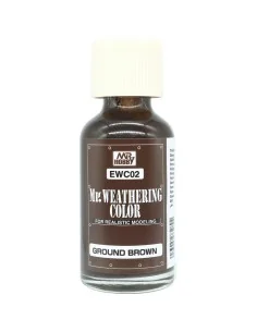 Weathering Color Ground Brown (40ml) - Mr Hobby - Gunze EWC-02