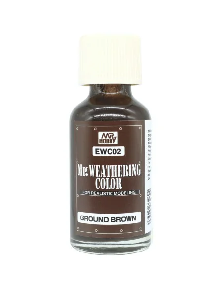 Weathering Color Ground Brown (40ml) - Mr Hobby - Gunze EWC-02