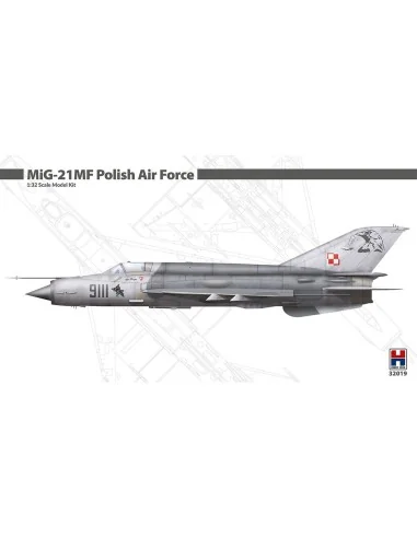 MiG-21MF Polish Air Force, 1/32 - Hobby 2000 H2K32019