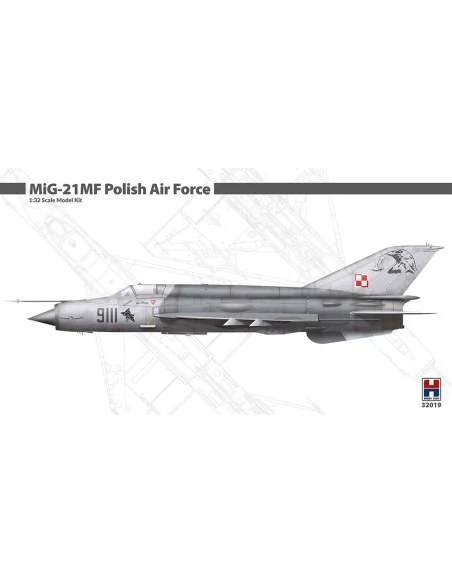 [NO_DESC] MiG-21MF Polish Air Force, 1/32 - Hobby 2000 H2K32019