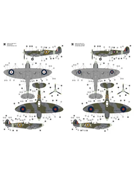 Supermarine Spitfire VA, 1/32 - Hobby 2000 32003