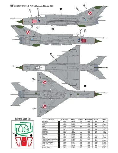 [NO_DESC] MiG-21MF Polish Air Force, 1/32 - Hobby 2000 H2K32019