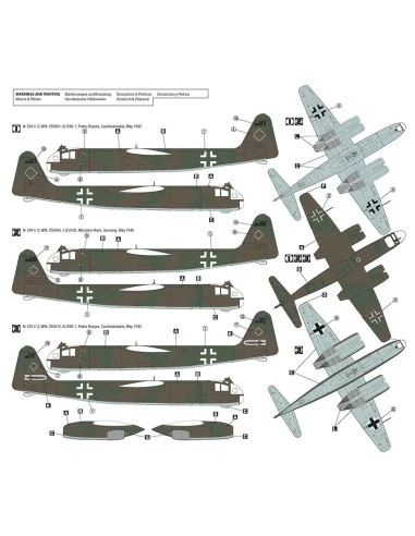 Arado Ar 234 C-3 w/ Bombentorpedo Initial Production, 1/72 - Hobby ...
