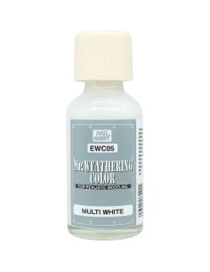 [NO_DESC] Weathering Color White (40ml) - Mr Hobby - Gunze EWC-05