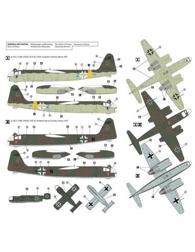Arado Ar 234 C-3 w/ Ar E381 Julia, 1/72 - Hobby 2000 72051