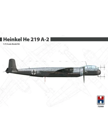 Heinkel He 219 A-2, 1/72 - Hobby 2000 72068