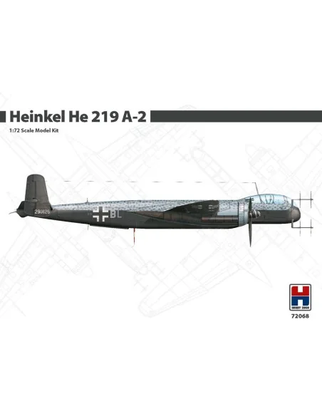 Heinkel He 219 A-2, 1/72 - Hobby 2000 72068